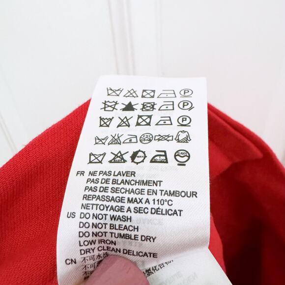 Sandro Red/Rouge Poison Straight Leg Pants (Size 42) - Picture 10 of 11